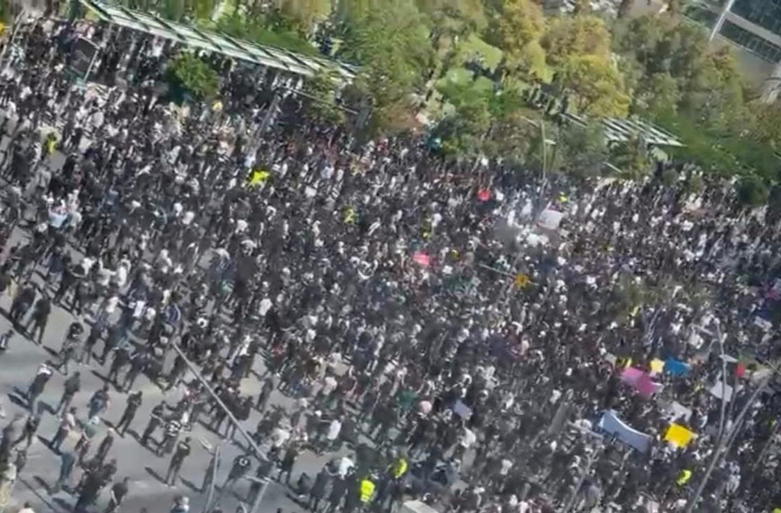 مظاهرة حاشدة في النقب رفضًا لسياسات الهدم 